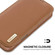 iPhone 17 Air DUX DUCIS Hivo Series Cowhide + PU + TPU Flip Phone Case - Brown