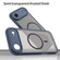 iPhone 17 Air Fan Dun Series TPU Hybrid PC Frosted Magsafe Phone Case - Blue