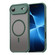iPhone 17 Air Fan Dun Series TPU Hybrid PC Frosted Magsafe Phone Case - Green