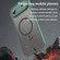 iPhone 17 Air Fan Dun Series TPU Hybrid PC Frosted Magsafe Phone Case - Green