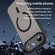iPhone 17 Air Fanying Series PC Hybrid TPU Translucent Frosted MagSafe Phone Case - Translucent Black