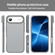 iPhone 17 Air Fanying Series PC Hybrid TPU Translucent Frosted Phone Case - Silver Grey