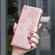 iPhone 17 Air Four-leaf Embossed Leather Phone Case - Pink