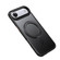 iPhone 17 Air Frosted 360 Degree MagSafe Magnetic Holder Phone Case - Black