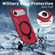 iPhone 17 Air Frosted MagSafe Holder Phone Case - Red