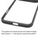 iPhone 17 Air Frosted TPU + Transparent PC Phone Case - Black