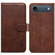 iPhone 17 Air GUSSIM Magnetic Horizontal Flip Leather Phone Case - Dark Brown