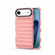 iPhone 17 Air High Transparency TPU Hybrid PC Airbag Phone Case - Peach Red
