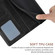 iPhone 17 Air HT01 Y-shaped Pattern Flip Leather Phone Case - Black