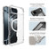 iPhone 17 Air IMAK Space Shield PC + TPU Airbag Shockproof MagSafe Phone Case - Transparent