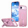 iPhone 17 Air kalebol Honeycomb Cooling MagSafe Holder Phone Case - Pink