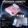 iPhone 17 Air kalebol Honeycomb Cooling MagSafe Holder Phone Case - Pink