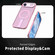 iPhone 17 Air kalebol Honeycomb Cooling MagSafe Holder Phone Case - Pink