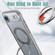 iPhone 17 Air kalebol MagSafe Metal Ring Holder Phone Case - Titanium Gray