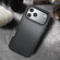 iPhone 17 Air Kalebol Shockproof PC Hybrid TPU Phone Case with Back Clip - Black