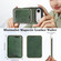 iPhone 17 Air Kalebol Slim MagSafe Ring Magnetic Card Bag Leather Phone Case - Green
