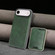 iPhone 17 Air Kalebol Slim MagSafe Ring Magnetic Card Bag Leather Phone Case - Green