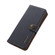 iPhone 17 Air KHAZNEH Custer Genuine Leather RFID Phone Case - Blue