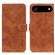iPhone 17 Air KHAZNEH Retro Texture Leather Phone Case - Brown