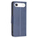 iPhone 17 Air Lambskin Texture Pure Color Flip Leather Phone Case - Blue