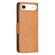iPhone 17 Air Lambskin Texture Pure Color Flip Leather Phone Case - Yellow