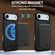 iPhone 17 Air LC.IMEEKE L3 Series Detachable RFID Card Bag Magsafe Phone Case - Black