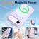 iPhone 17 Air Liquid Silicone MagSafe Magnetic Phone Case with Ring Holder - Lilac Purple
