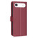 iPhone 17 Air Litchi Texture RFID Anti-theft Leather Phone Case - Red