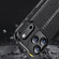 iPhone 17 Air Litchi Texture Shockproof TPU Phone Case - Black