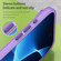 iPhone 17 Air MagSafe Frosted Translucent TPU + PC Full Coverage Phone Case - Dark Purple