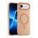 iPhone 17 Air MagSafe Frosted Translucent TPU + PC Full Coverage Phone Case - Orange