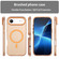 iPhone 17 Air MagSafe Frosted Translucent TPU + PC Full Coverage Phone Case - Orange