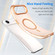 iPhone 17 Air MagSafe Frosted Translucent TPU + PC Full Coverage Phone Case - Orange