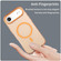 iPhone 17 Air MagSafe Frosted Translucent TPU + PC Full Coverage Phone Case - Orange