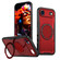 iPhone 17 Air Metal 360 Degree Rotation Holder MagSafe Phone Case - Red