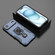 iPhone 17 Air Metal Kickstand TPU Hybrid PC Phone Case - Blue
