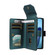 iPhone 17 Air Multi Card Wallet Leather Phone Case with Strap - Green