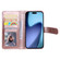 iPhone 17 Air Multi-Function Wallet 10 Card Slots Leather Phone Case - Rose Gold