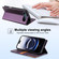 iPhone 17 Air N.BEKUS P3 RFID Stitching Magnetic Flip Leather Phone Case - Purple