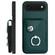 iPhone 17 Air Organ Card Bag Ring Holder Phone Case with Long Lanyard - Green