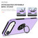 iPhone 17 Air PC + TPU Magnetic Phone Case with Invisible Ring Holder - Purple