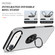 iPhone 17 Air PC + TPU Magnetic Phone Case with Invisible Ring Holder - Silver
