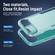 iPhone 17 Air Pioneer Armor Heavy Duty PC + TPU Phone Case - Green