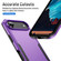 iPhone 17 Air Pioneer Armor Heavy Duty PC + TPU Phone Case - Purple+Black