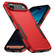 iPhone 17 Air Pioneer Armor Heavy Duty PC + TPU Phone Case - Red+Black