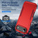 iPhone 17 Air Pioneer Armor Heavy Duty PC + TPU Phone Case - Red+Rose Red