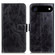 iPhone 17 Air Retro Crazy Horse Texture Horizontal Flip Leather Phone Case - Black