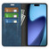 iPhone 17 Air Retro-skin Magnetic Suction Leather Phone Case - Dark Blue