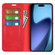 iPhone 17 Air Retro-skin Magnetic Suction Leather Phone Case - Red