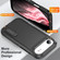 iPhone 17 Air Rugged PC + Silicone Phone Case with Holder - Black
